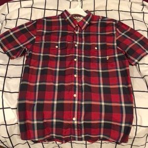 Vans button up. men’s medium.  Scarcely worn.